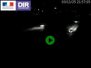 Webcam sur la Nationale 201 à hauteur de la sortie Chambéry-Nord, avant à la jonction entre l'A41 et l'A43, en direction de Lyon