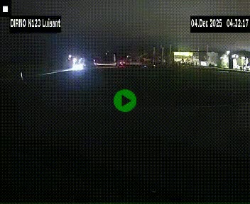 Webcam en périphérie de Chartres sur la N123, à hauteur de Luisant. Vue orientée vers Chartres