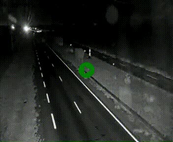 Webcam à hauteur de Vert-en-Drouais sur la N12, en périphérie de Dreux. Vue orientée vers Alençon