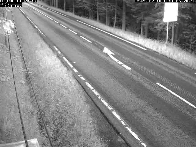 Caméra du Collet sur la route de Colmar (D417)