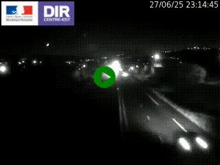 Caméra autoroute à Saint-Etienne (Les Littes) à hauteur du Ikea Saint-Etienne sur l'A72 en direction de Roanne
