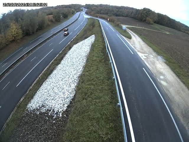 Webcam trafic à la Houpette, sur la Nationale 4 (N4) dans la commune de Rupt-aux-Nonains