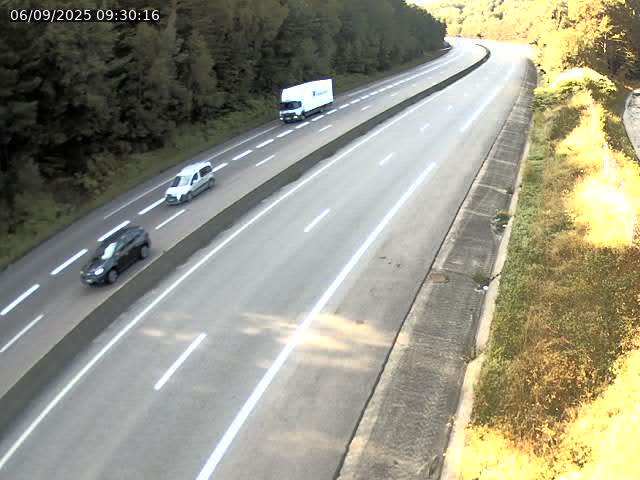 Caméra autoroute France - N57, Côte de la Calotine direction Nancy