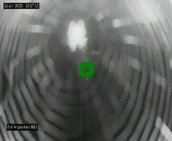 Webcam routière à la fin de la N10, en périphérique ouest d'Angouleme, proche de la jonction avec l'A10