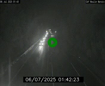 Webcam sur le périphérique de Nantes (N844) entre la Porte de Saint-Luce et la Porte d'Anjou, à l'est de la ville