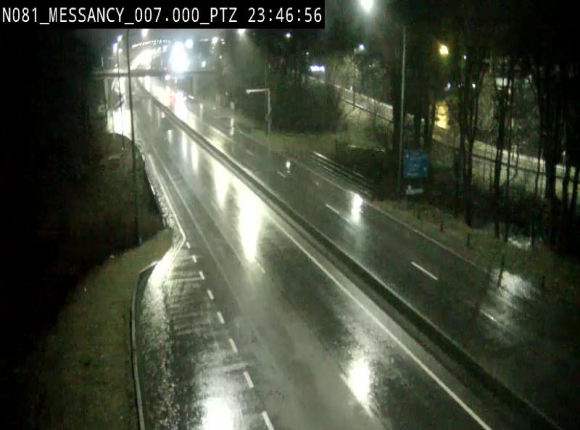 Webcam sur la N81 (E411) à hauteur du Cora Messancy. Vue orientée vers Arlon