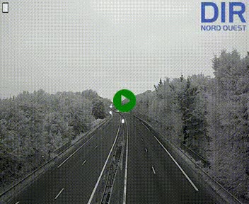 Webcam sur le périphérique de Caen (N814) à l'est de la ville, à Mondeville hauteur de la sortie 2, Presqu'île-Rives de l'Orne, au bout de l'autoroute A13