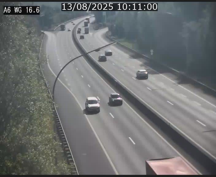 Traffic live webcam Luxembourg Aire de Capellen - A6 - BK 16.6 - direction Luxembourg/France/Allemagne