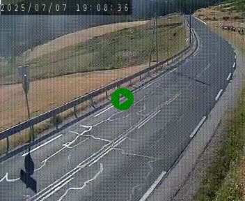 Webcam routière au niveau du col de la Chavade en Ardèche, sur la N102 à 1266 mètres d'altitude