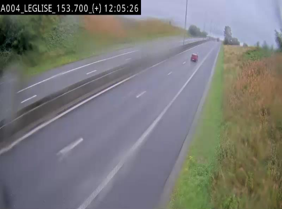 Webcam autoroute E411 à hauteur de Léglise, en direction de Luxembourg