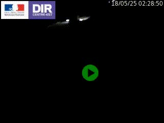 Webcam traffic à Grenoble-sud sur l'autoroute A480. Vue orientée vers l'entrée et la sortie de Grenoble