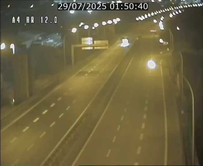 Traffic live webcam Luxembourg Jonction Foetz - A4 - BK 12.0 - direction Esch sur Alzette