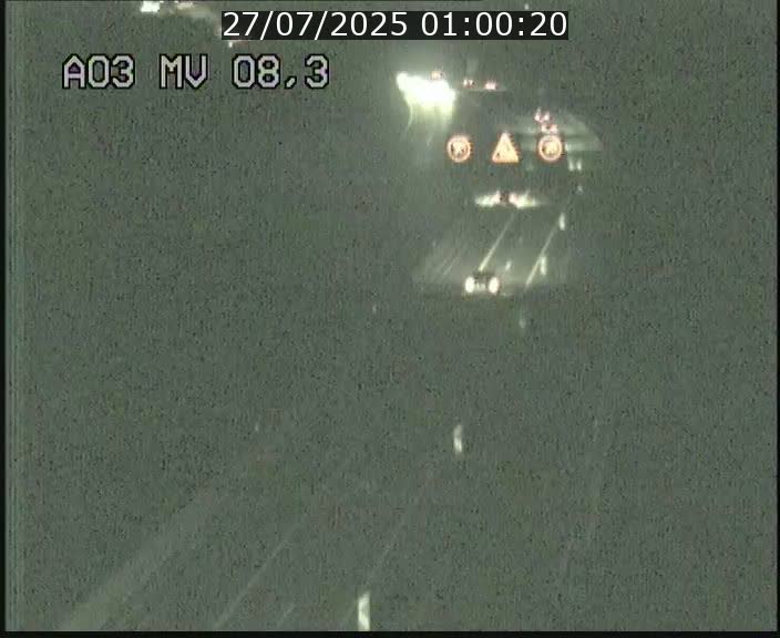 Webcam Autoroute après la Croix de Bettembourg en direction de Luxembourg sur l'A3