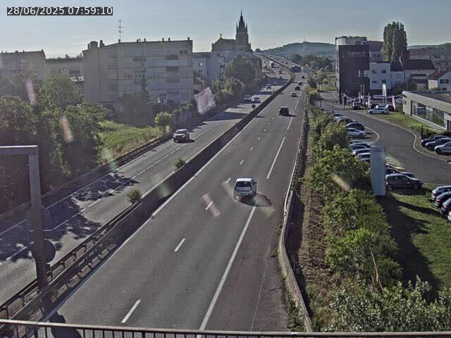 Caméra autoroute France - A31, Thionville direction Metz