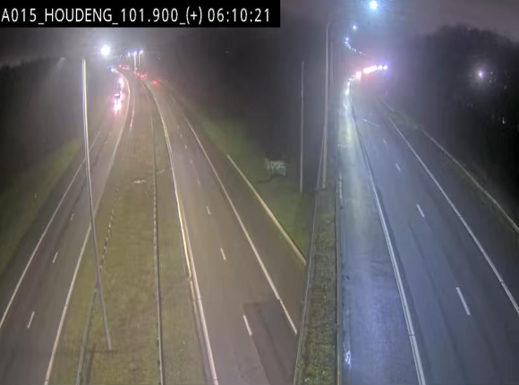 Webcam autoroute Belgique - Houdeng-Goegnies - Jonction E19/E42 direction Tournai/Mons - BK 101.85
