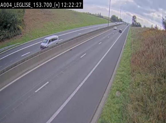 Webcam autoroute E411 à hauteur de Léglise, en direction de Luxembourg