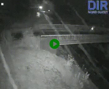 Webcam sur A84 à hauteur de Pont-Farcy, au niveau du pont autoroutier sur la Vire, au sud de Saint-Lô