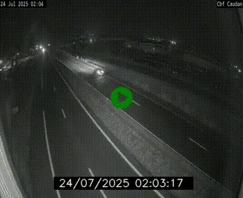 Webcam sur la N165 à hauteur de Caudan, dans le Morbihan.