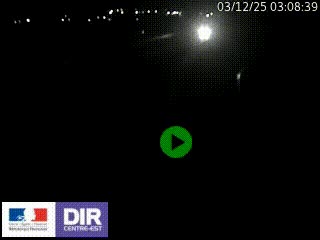 Webcam routière sur la RN6 à Auxerre, à hauteur de la sortie Monéteau, en direction de l'A6 (Gurgy)