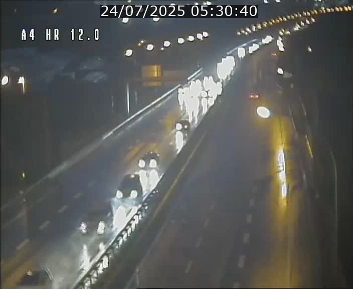 Traffic live webcam Luxembourg Jonction Foetz - A4 - BK 12.0 - direction Esch sur Alzette