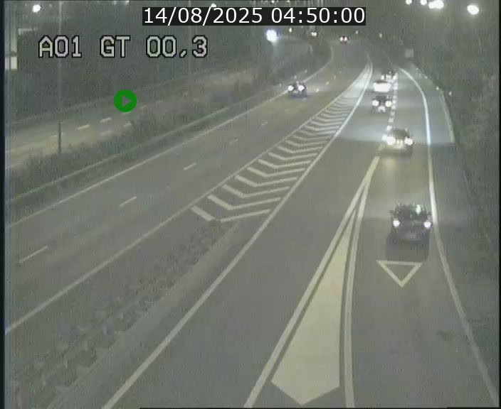 Traffic live webcam Luxembourg Croix de Gasperich - A1 direction Kirchberg - BK 0.3