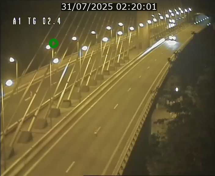 Traffic live webcam Luxembourg Sandweiler - A1 direction Luxembourg-ville - BK 2.4