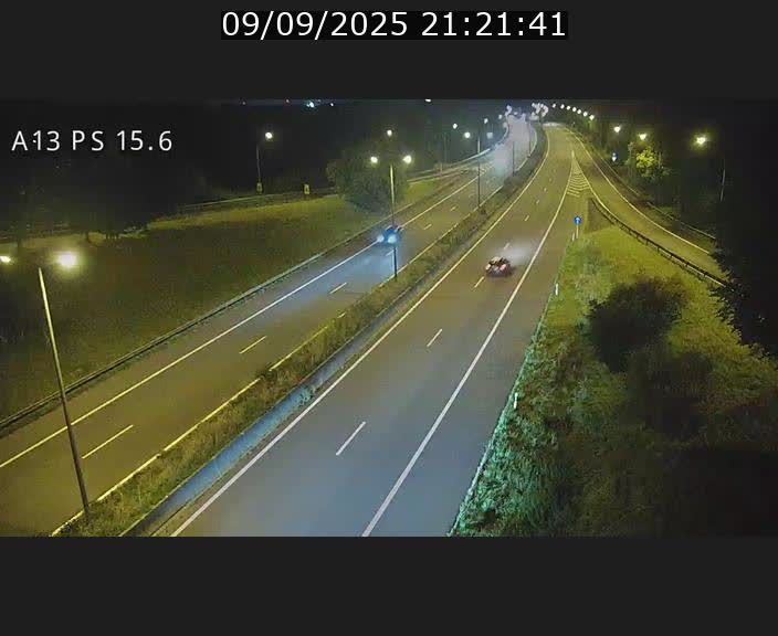 Traffic live webcam Luxembourg Kayl - A13 direction Dudelange - BK 15.6