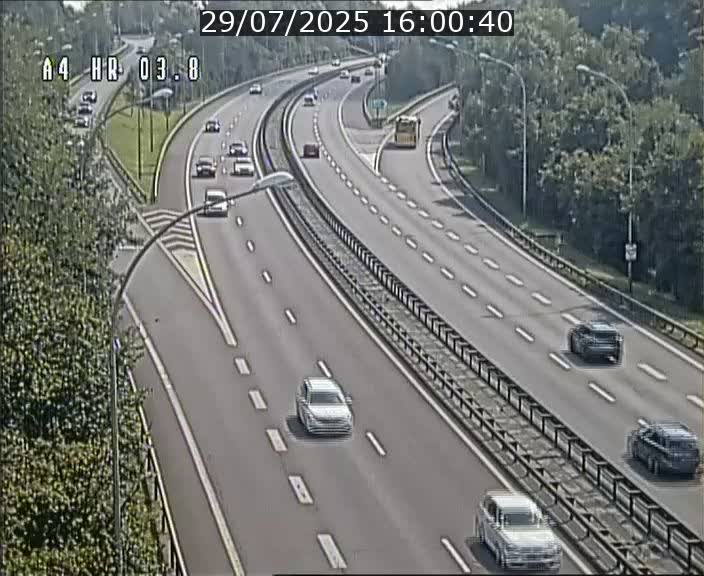Webcam traffic A4 Luxembourg - BK 3.8 - Leudelange (direction Esch sur Alzette)