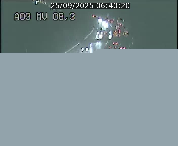 Webcam Autoroute après la Croix de Bettembourg en direction de Luxembourg sur l'A3