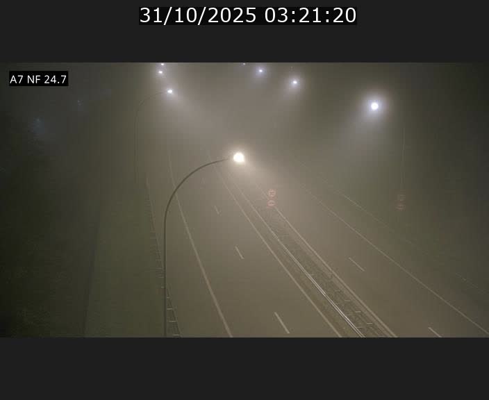 Caméra trafic Luxembourg - A7, Schieren direction Mersch