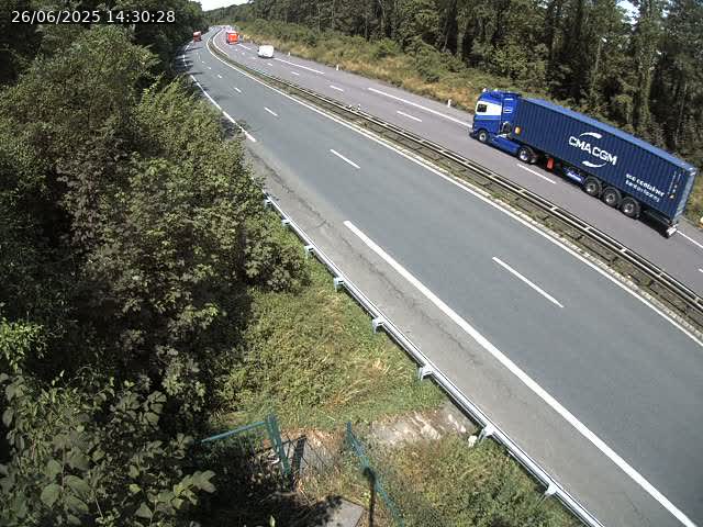 Caméra autoroute France - N52, Crusnes vers Belgique, Luxembourg