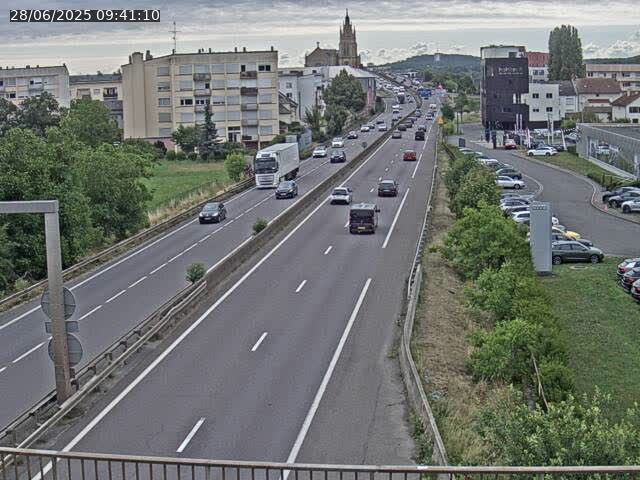 Caméra autoroute France - A31, Thionville direction Metz