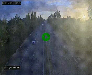 Webcam routière à la fin de la N10, en périphérique ouest d'Angouleme, proche de la jonction avec l'A10