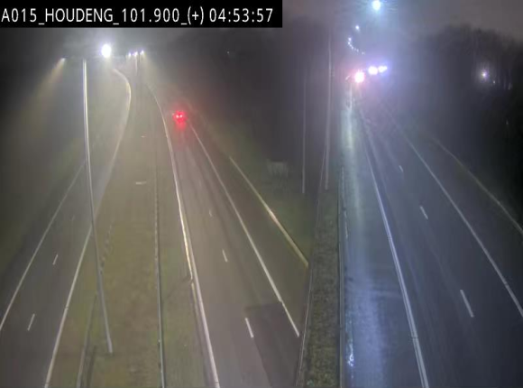 Webcam autoroute Belgique - Houdeng-Goegnies - Jonction E19/E42 direction Tournai/Mons - BK 101.85