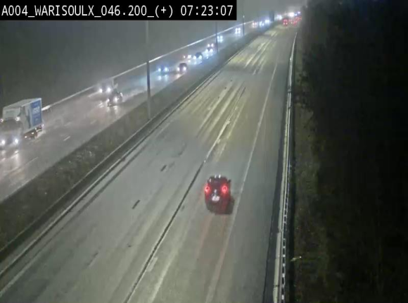 Webcam autoroute Belgique - Warissoulx - E411 - BK 46.2