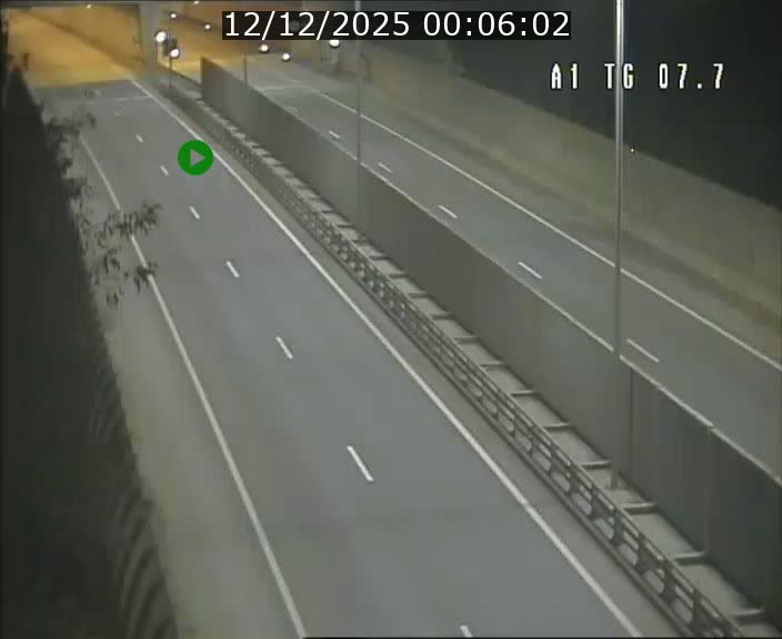 Traffic live webcam Luxembourg Kirchberg - A1 direction Luxembourg-ville - BK 7.7