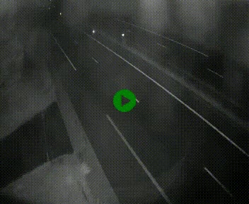 Caméra autoroute A75 à hauteur du col des Issartets en direction de Montpellier