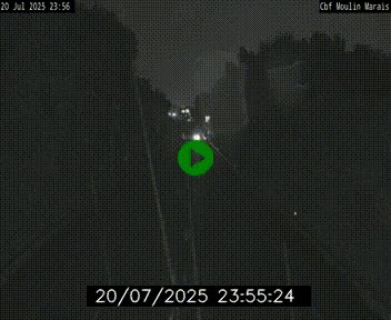 Webcam sur le périphérique de Nantes (N844) entre la Porte de Saint-Luce et la Porte d'Anjou, à l'est de la ville