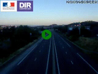 Caméra autoroute à Saint-Etienne (Les Littes) à hauteur du Ikea Saint-Etienne sur l'A72 en direction de Roanne