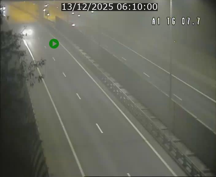 Traffic live webcam Luxembourg Kirchberg - A1 direction Luxembourg-ville - BK 7.7