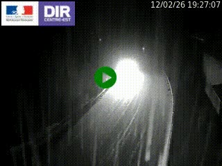 Caméra trafic sur la N90 à Bourg-Saint-Maurice, en provenance d'Aoste et en direction d'Albertville