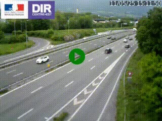 Caméra routière à hauteur de la sortie 15 Chambéry-centre au PK 4,103 en direction d'Albertville