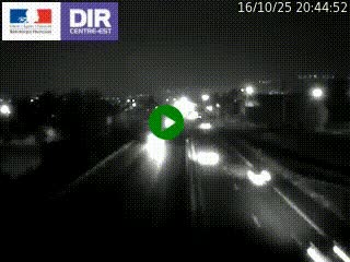 Caméra autoroute à Saint-Etienne (Les Littes) à hauteur du Ikea Saint-Etienne sur l'A72 en direction de Roanne
