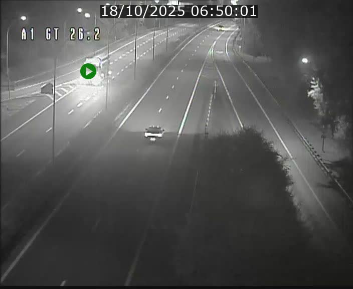 Traffic live webcam Luxembourg Grevenmacher - A1 direction Allemagne - BK 26.2