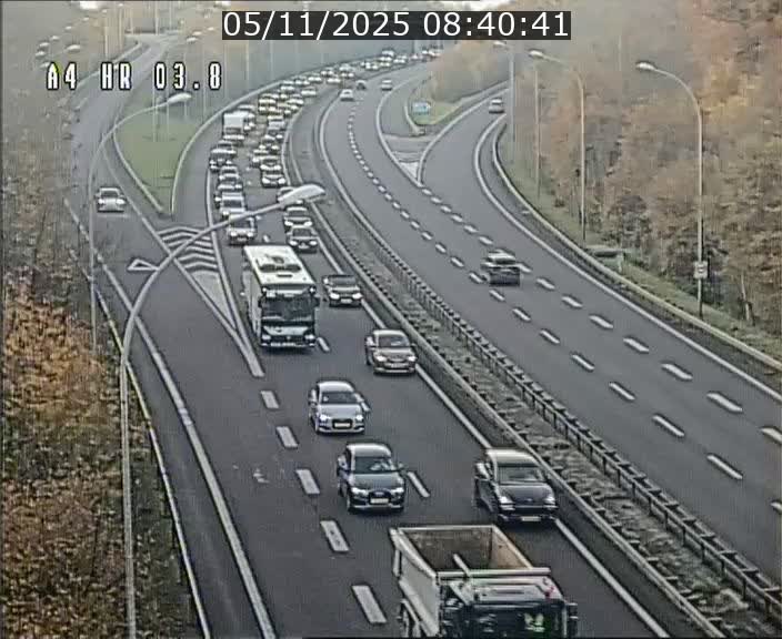 Webcam traffic A4 Luxembourg - BK 3.8 - Leudelange (direction Esch sur Alzette)