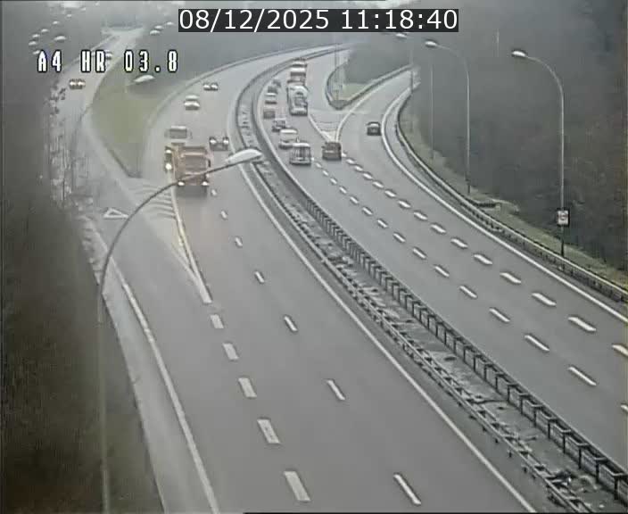 Webcam traffic A4 Luxembourg - BK 3.8 - Leudelange (direction Esch sur Alzette)
