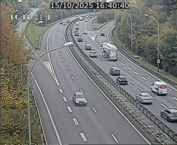 Webcam traffic A4 Luxembourg - BK 3.8 - Leudelange (direction Esch sur Alzette)