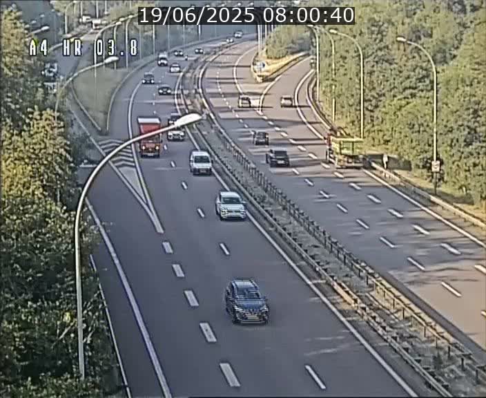 Webcam traffic A4 Luxembourg - BK 3.8 - Leudelange (direction Esch sur Alzette)