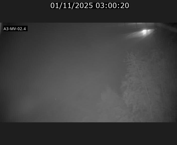 Webcam autoroute de la France (A3) au Luxembourg à Fentange, à proximité de la Croix de Gasperich. Vue orientée vers la Cloche d'Or