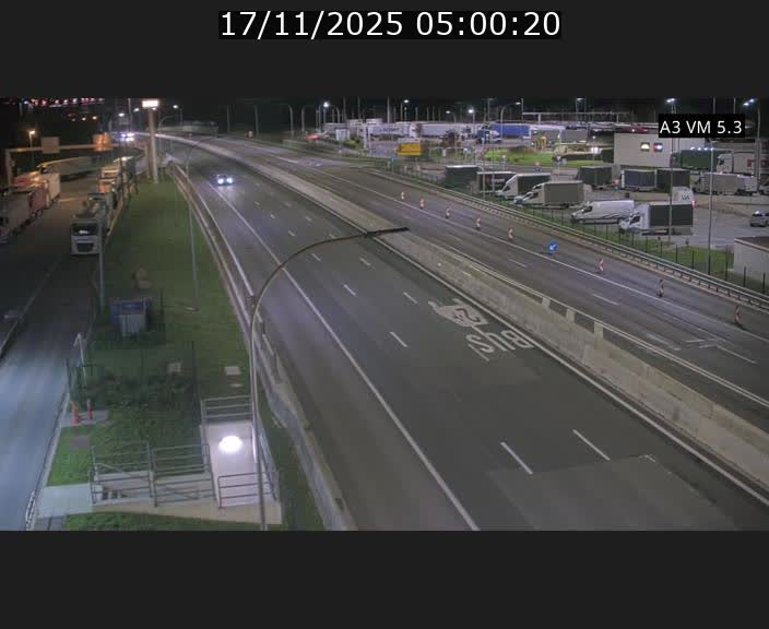 Traffic live webcam Luxembourg Aire de Berchem - A3 - BK 5 - direction France